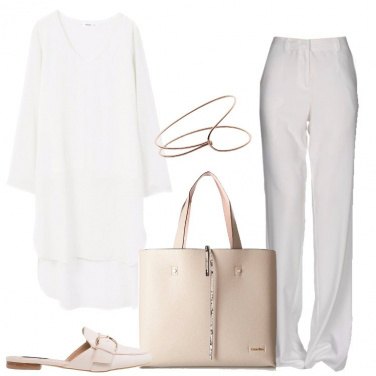 Outfit Pratica maxi shopping bag