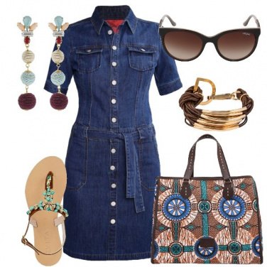 Outfit La borsa capiente