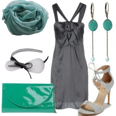 Outfit Un fiocco sullo scollo