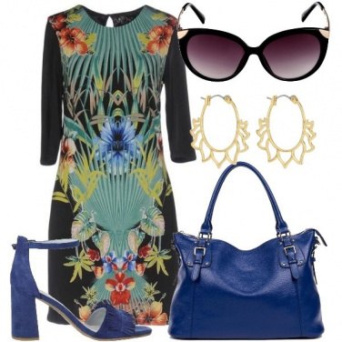 Outfit Abito multicolore