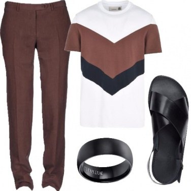 Outfit Minimal anche in t-shirt