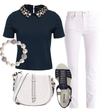 Outfit Elegante in jeans