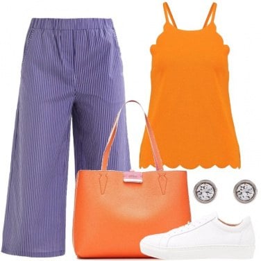 Outfit La borsa arancione