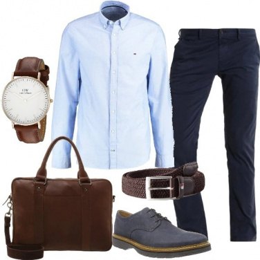 Outfit Pantalone chino per lui