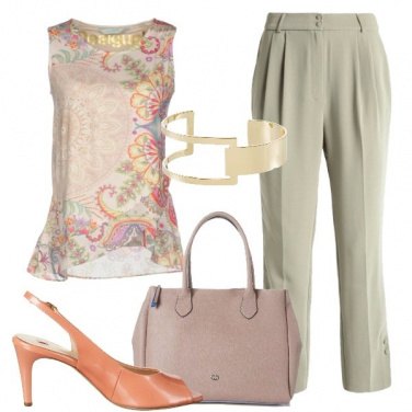 Outfit La blusa floreale