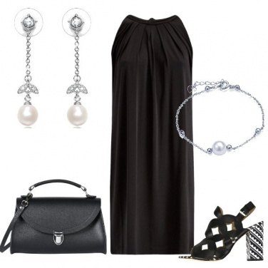 Outfit Un tacco geometrico
