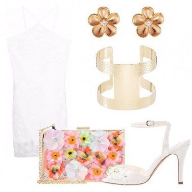 Outfit La minibag coi fiori