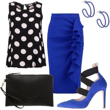 Outfit La gonna con rouches