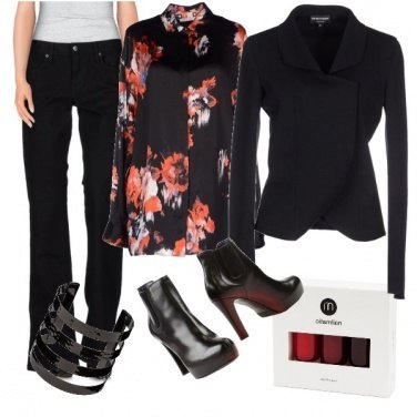 Outfit Seta e jeans
