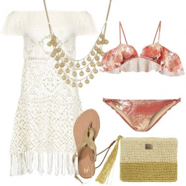 Outfit Il copricostume a crochet