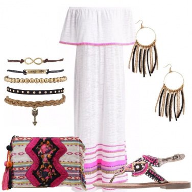 Outfit Boho alla festa