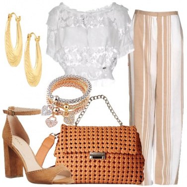 Outfit La borsa intrecciata