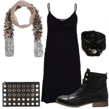Outfit Una sciarpa protagonista