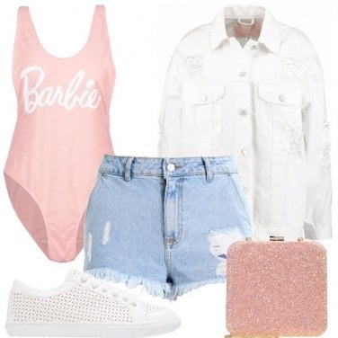 Outfit Shorts in denim