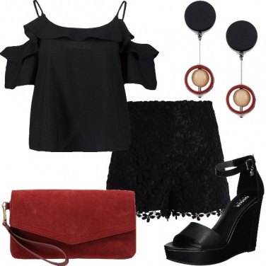 Outfit Nero per le sere calde