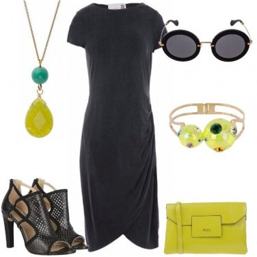 Outfit L\'abito in cupro
