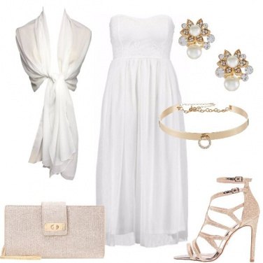 Outfit L\'abito bianco elegante