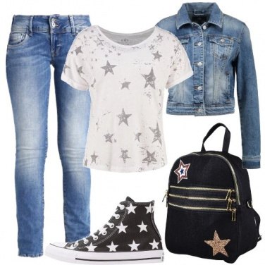 Outfit In spiaggia a guardare le stelle