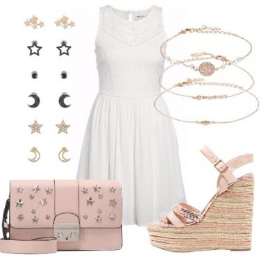Outfit Abitino bianco