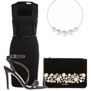 Outfit Tubino e perle