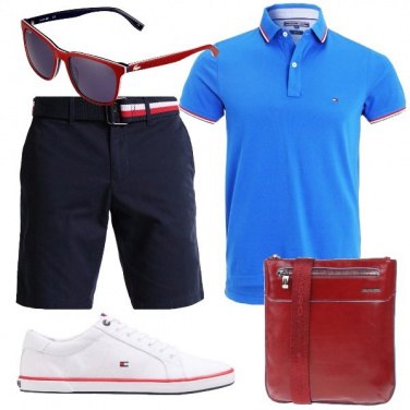 Outfit Sneakers e polo