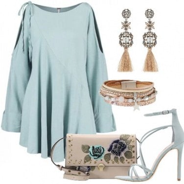 Outfit La tunica pastello