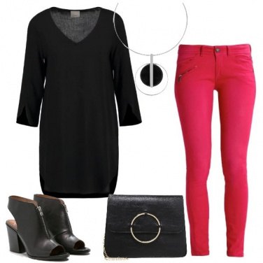 Outfit La tunica nera