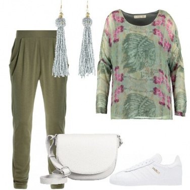 Outfit Accostamenti con il verde militare