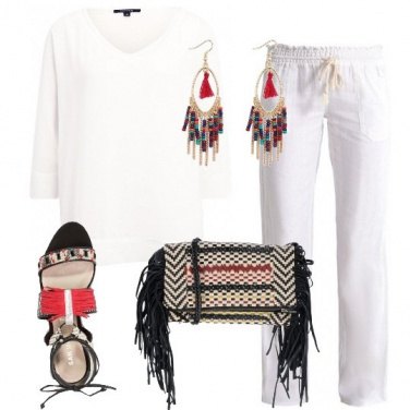 Outfit Abbinamenti con il bianco