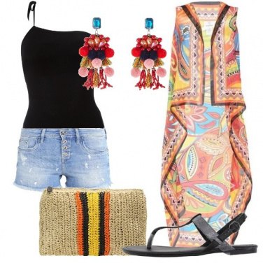 Outfit Party in piscina