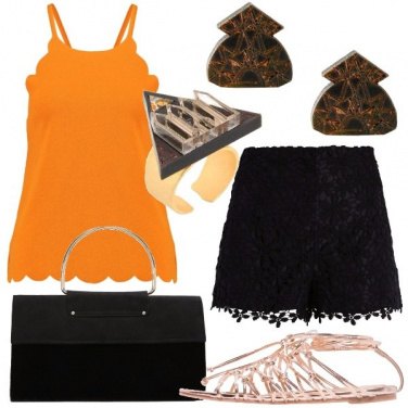 Outfit Gli shorts neri