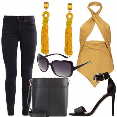 Outfit Oro nero
