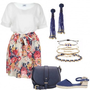 Outfit Dettagli blu