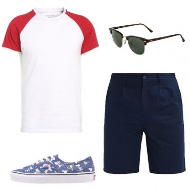 Outfit La maglia bicolore