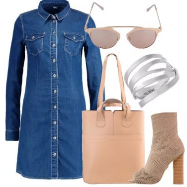Outfit Mini abito di jeans