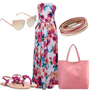 Outfit Rosa colorato