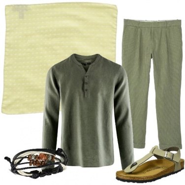 Outfit Toni tenui in lino
