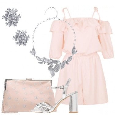 Outfit La playsuit rosa