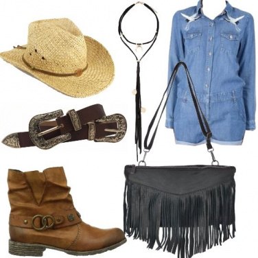 Outfit Una playsuit country