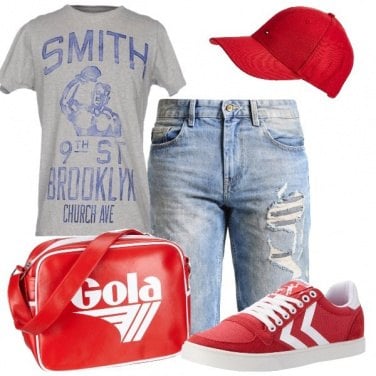 Outfit Il bermuda in jeans