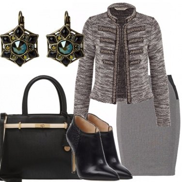 Outfit Military chic