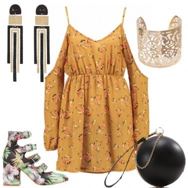 Outfit Un vestito floreale