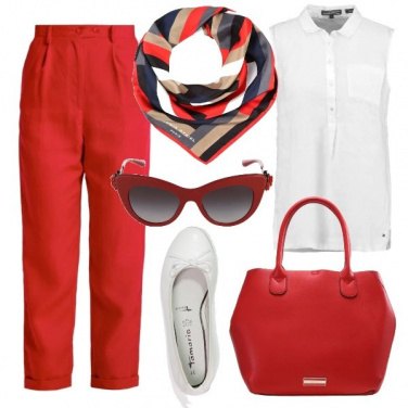 Outfit Il rosso e le sue sfumature