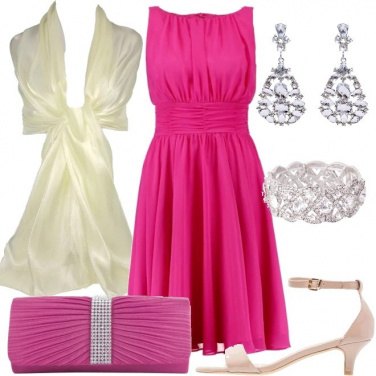 Outfit Fucsia e chic