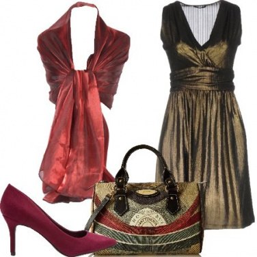 Outfit Il vestito laminato