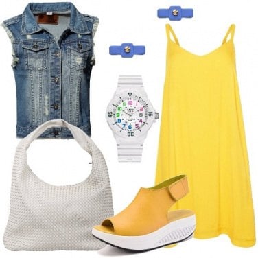 Outfit Abbinamento solare