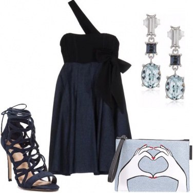 Outfit Le sfumature del denim
