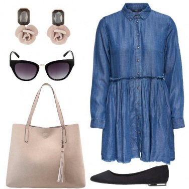 Outfit Il vestito di jeans