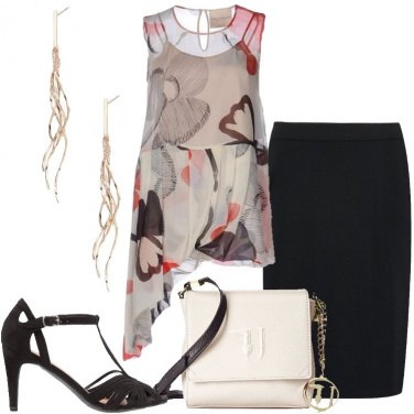 Outfit Il top in seta