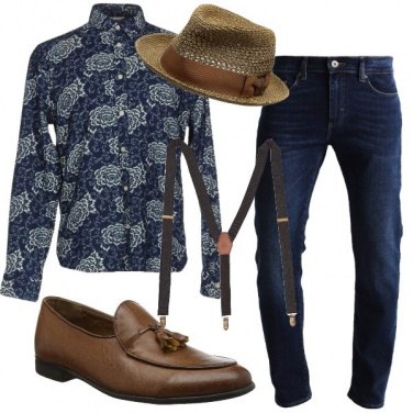 Outfit Il ritorno delle bretelle